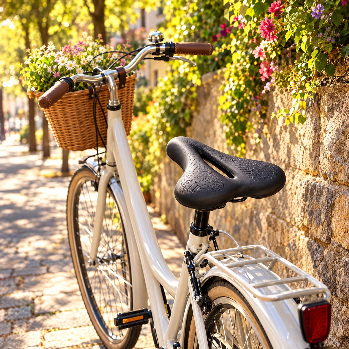 Selle de Vélo Ergonomique à Découpe Centrale – Confort Route, VTT et Ville
