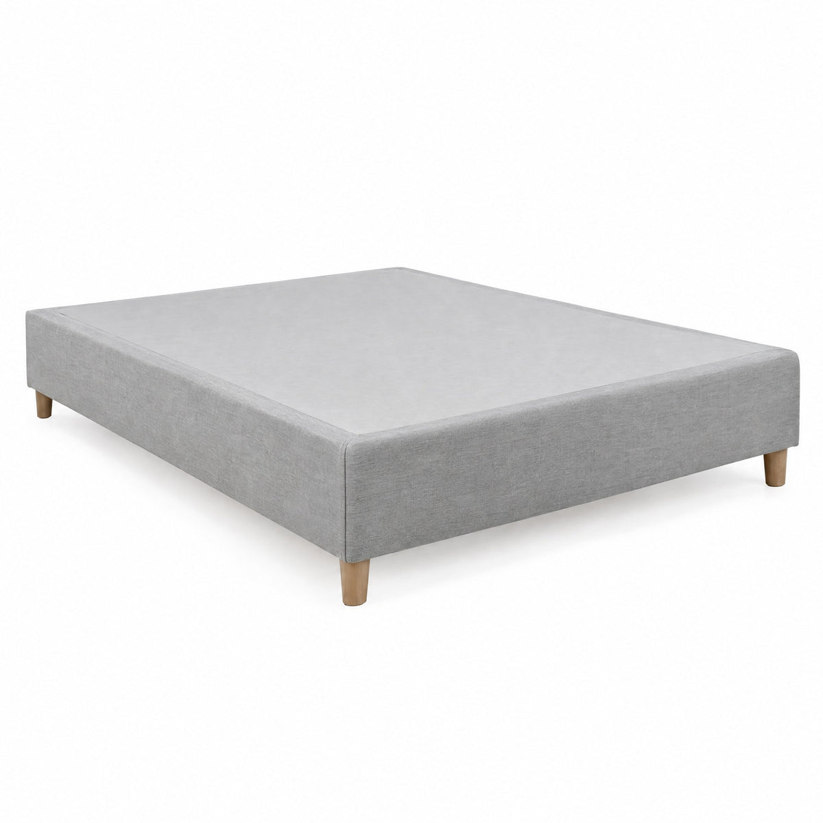 Sommier Tapissier Recouvert de Tissu – Base de Lit Ferme et Silencieuse