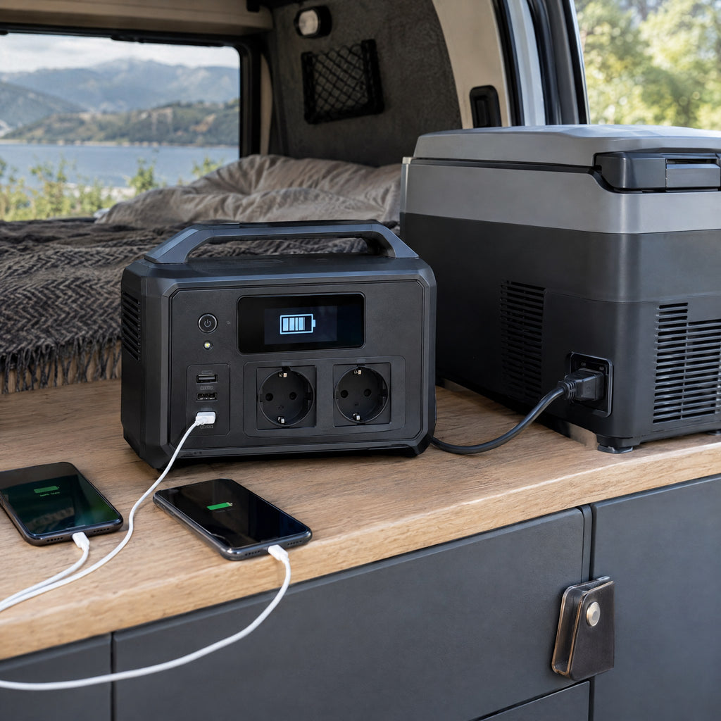 Station Électrique Portable – Batterie Nomade avec Prises AC et USB
