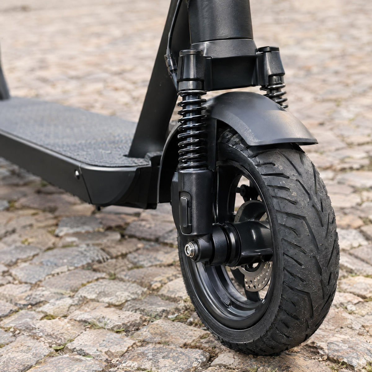 Une suspension qui avale les pavés
