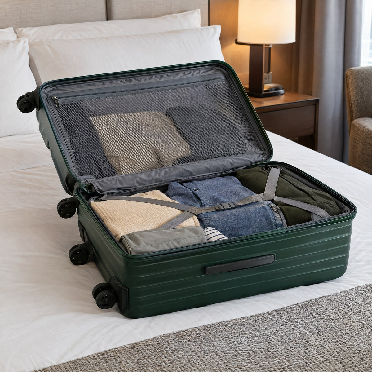 Valise Cabine Extensible à Coque Rigide – Gagnez de la Place au Retour