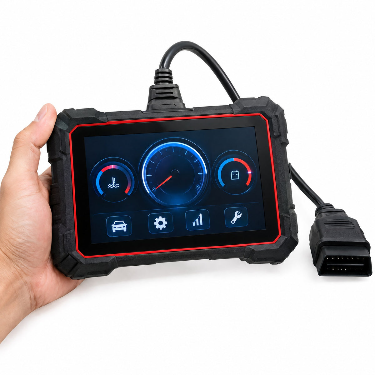 Valise de Diagnostic Auto OBD2 à Écran Tactile – Lisez les Codes Défaut