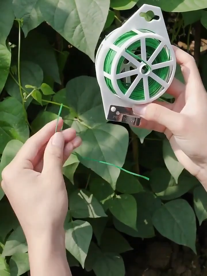 Fil de jardin avec coupe intégrée – Attache solide pour plantes, fleurs et arbustes